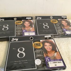 Zury Deep Wave Human Weave Hair I have 3 packs of this hair